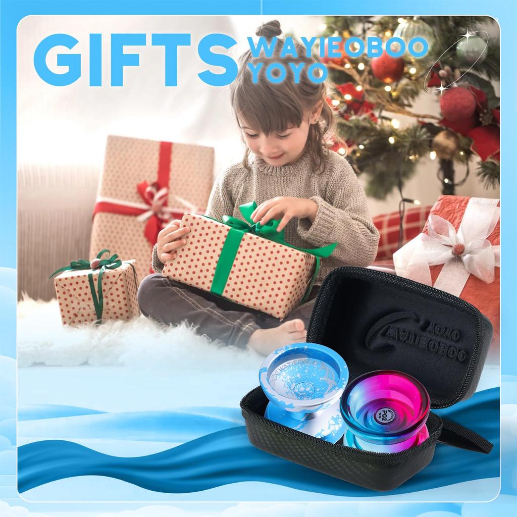 WATIEOBOOyoyo Set P02 and C130 Top Finger Spinning Camouflage Set Suitable for and as well as Competition Meets Top Finger Spinning Performance