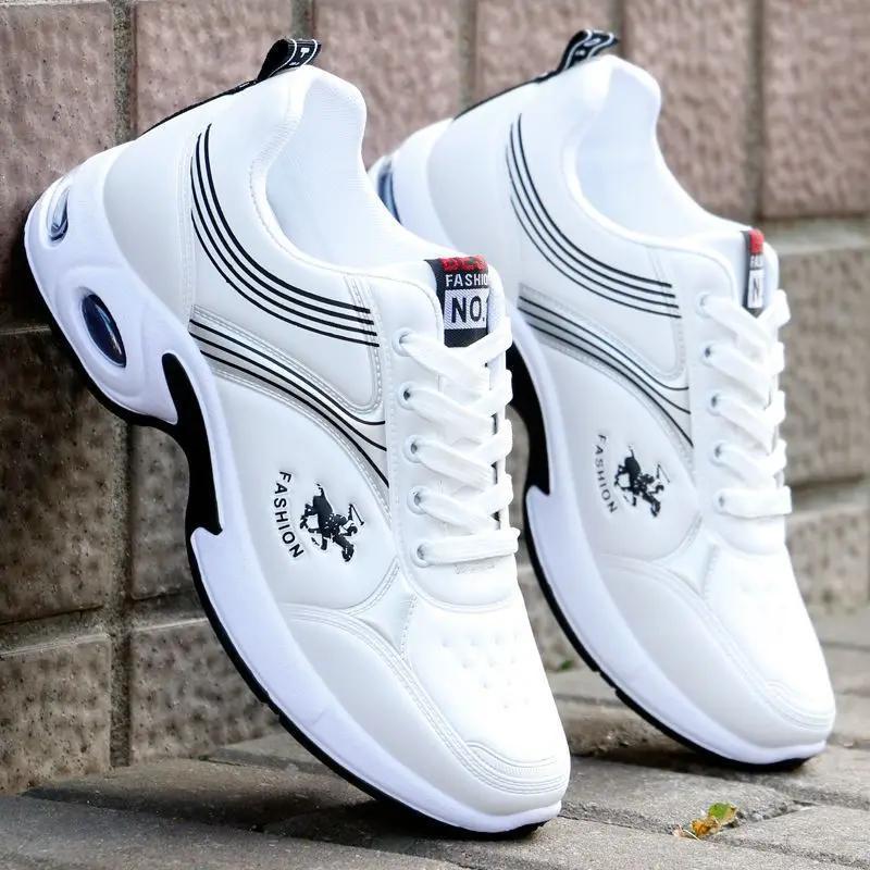 

Кроссовки Tenis Masculino Non-Slip для мужчин - новые дышащие повседневные мужские кроссовки с невидимым внутренним усилением Бесплатная доставка 43