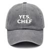 Pc Yes Chef for Men WomenS Beach Breathable Outdoor Baseball Adjustable Dad Available In Various Colors Ideal for Outdo