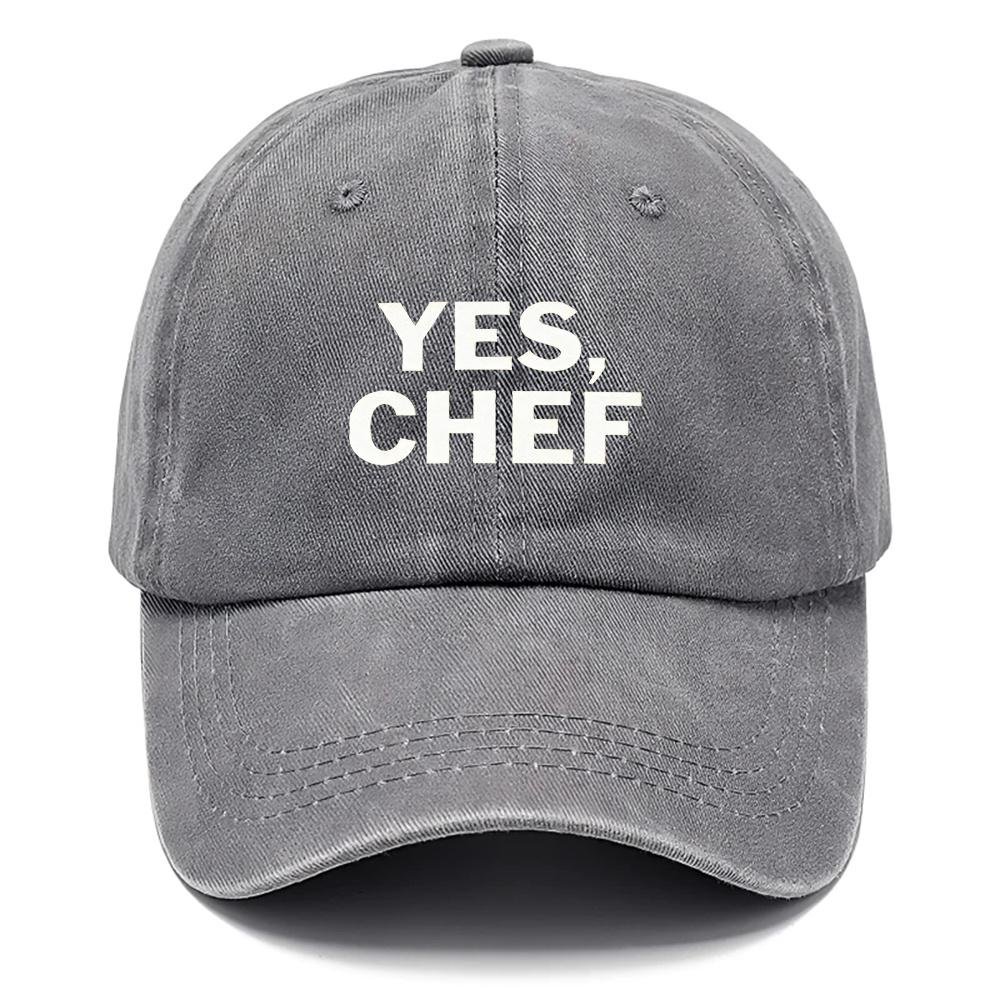Pc Yes Chef for Men WomenS Beach Breathable Outdoor Baseball Adjustable Dad Available In Various Colors Ideal for Outdo