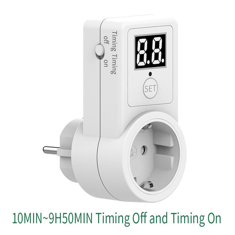 European Smart Timer Socket with 2-Digit Digital Display AL09G-2D