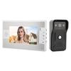 Video Door Phone Doorbell 7 Inch Color TFT LCD Night Vision Video Intercom Monitor for Home