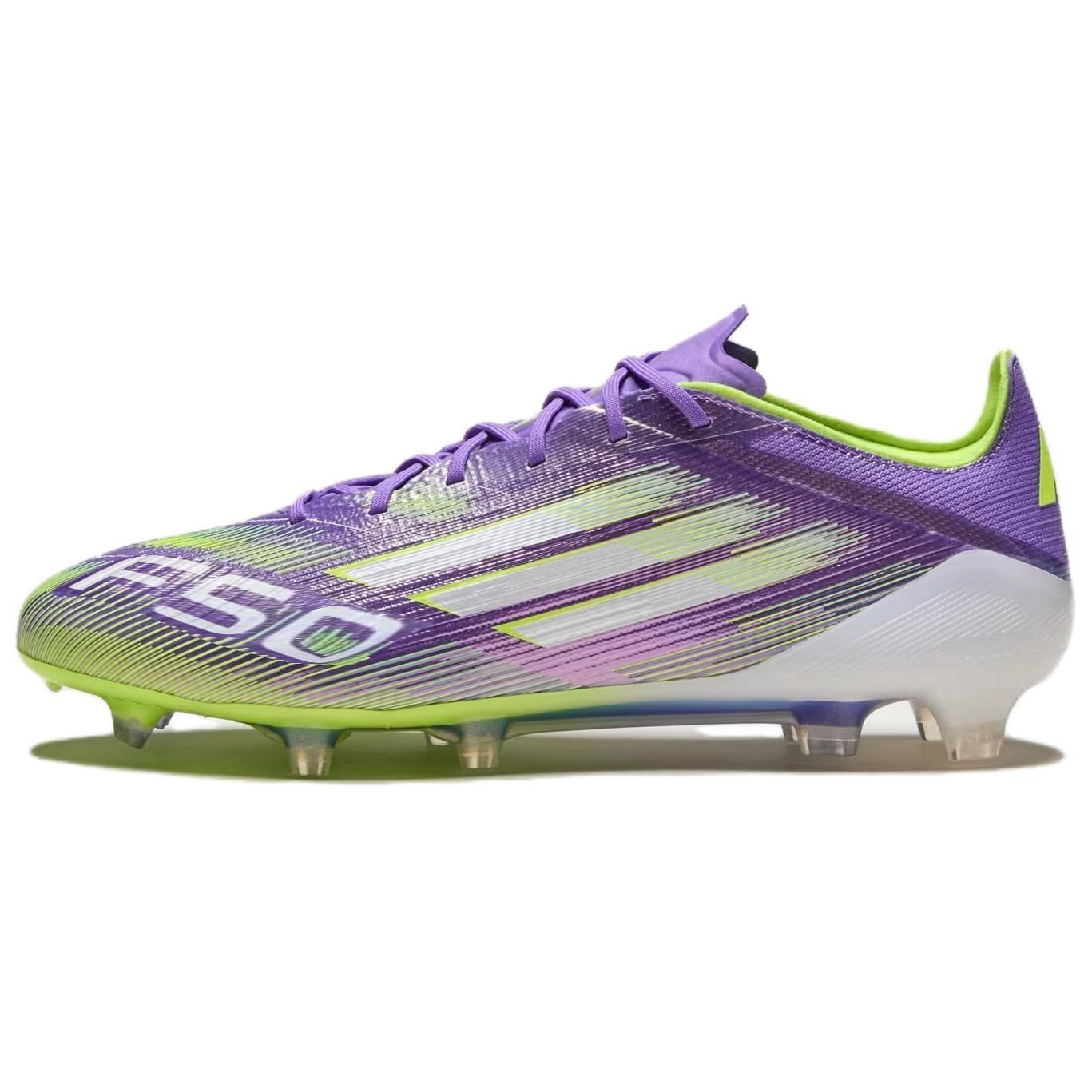 Adidas F50 ELITE FG Kunstrasen Abriebfeste Fußballschuhe Unisex Lila JH7615 EU 42