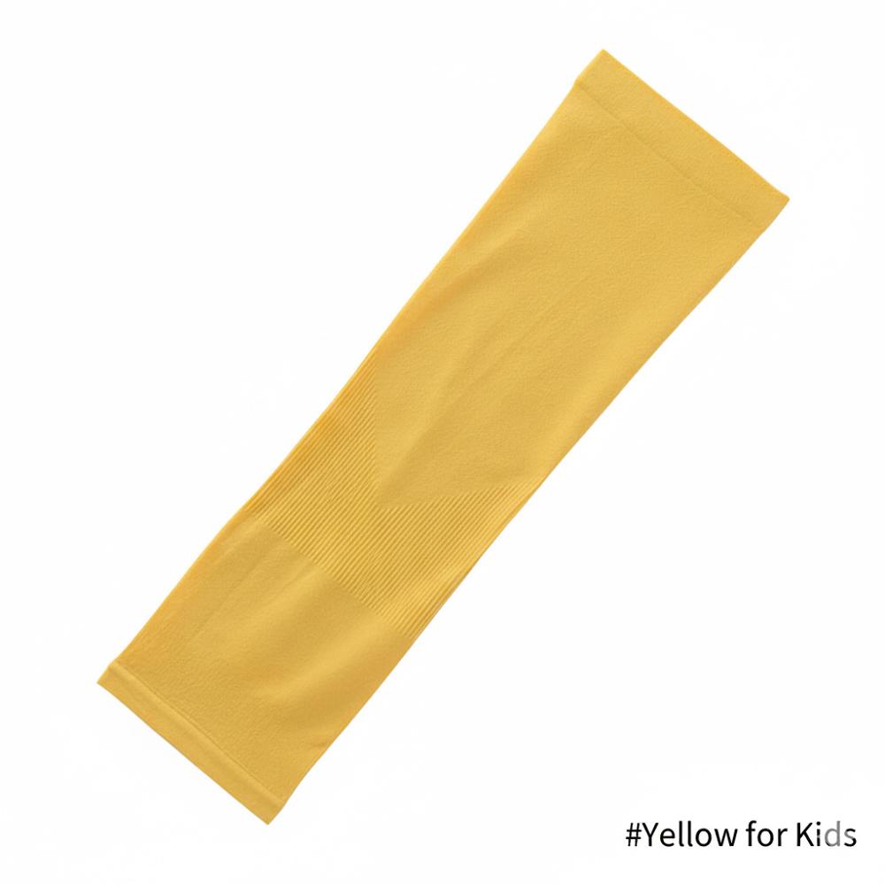Lightweight Kids Cooling Arm Sleeves UV Protection Arm Protector Elastic Breathable Outdoor Sports Cycling Hiking Arm Sleeves