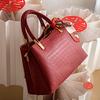 Ladies Red Large Capacity Handbag Atmospheric Bride Middle School Mom Bag Xi Granny Wedding Bag