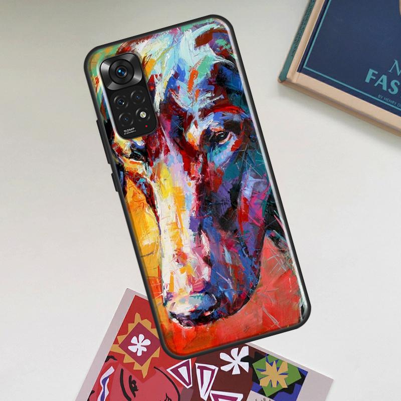 Animals Doberman Dog Case For Xiaomi Redmi Note 14 13 12 11 9 10 15 Pro Plus Redmi 15 15C 14C 13C 12C 10C Cover