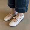Sheepskin model~ French single shoes women's flat ballet evening shoes with skirts are beautiful and not tired, retro Mary Jane shoes