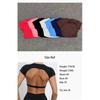 Women's Seamless Yoga Sports Bra Built-In Bra Moisture-Wicking High-Impact Backless Design Quick-Dry Fitness Tank Top Gym Running Activewear