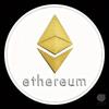 Ethereum Coin Souvenir Commemorative Silvery Plated Collectibles Coin Challenge Coin ETH Physical Cryptocurrency Crypto Coin