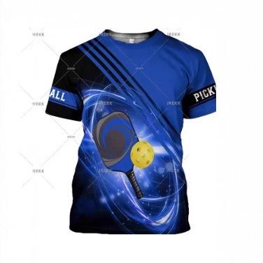 Pickleball Graphic Short-Sleeve T-Shirt, Sporty Casual Tee for Enthusiasts