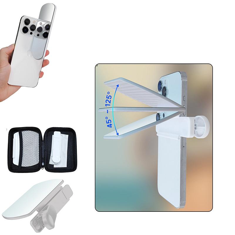 Smartphone Camera Mirror Reflection Clip Kit For All Phone Models Perfect Tool For Photographers