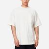 Li-Ning X Jackie Chan Kung Fu Series Chest Pocket Crew Neck T-Shirt Unisex Tops Pearl-White AHSS205-3