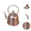 Water Boiler Jug Copper Teapot Comfortable Handle Sturdy Thickened Pot 1.5L Tea Kettle