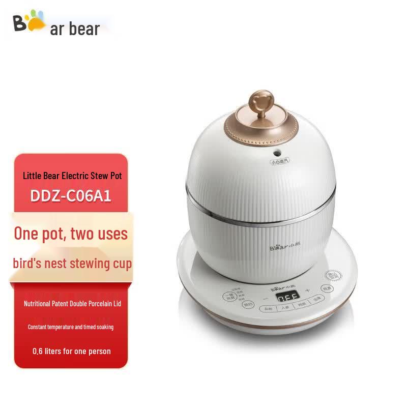 Bear Electric Stew Pot CN plug (adapter included)