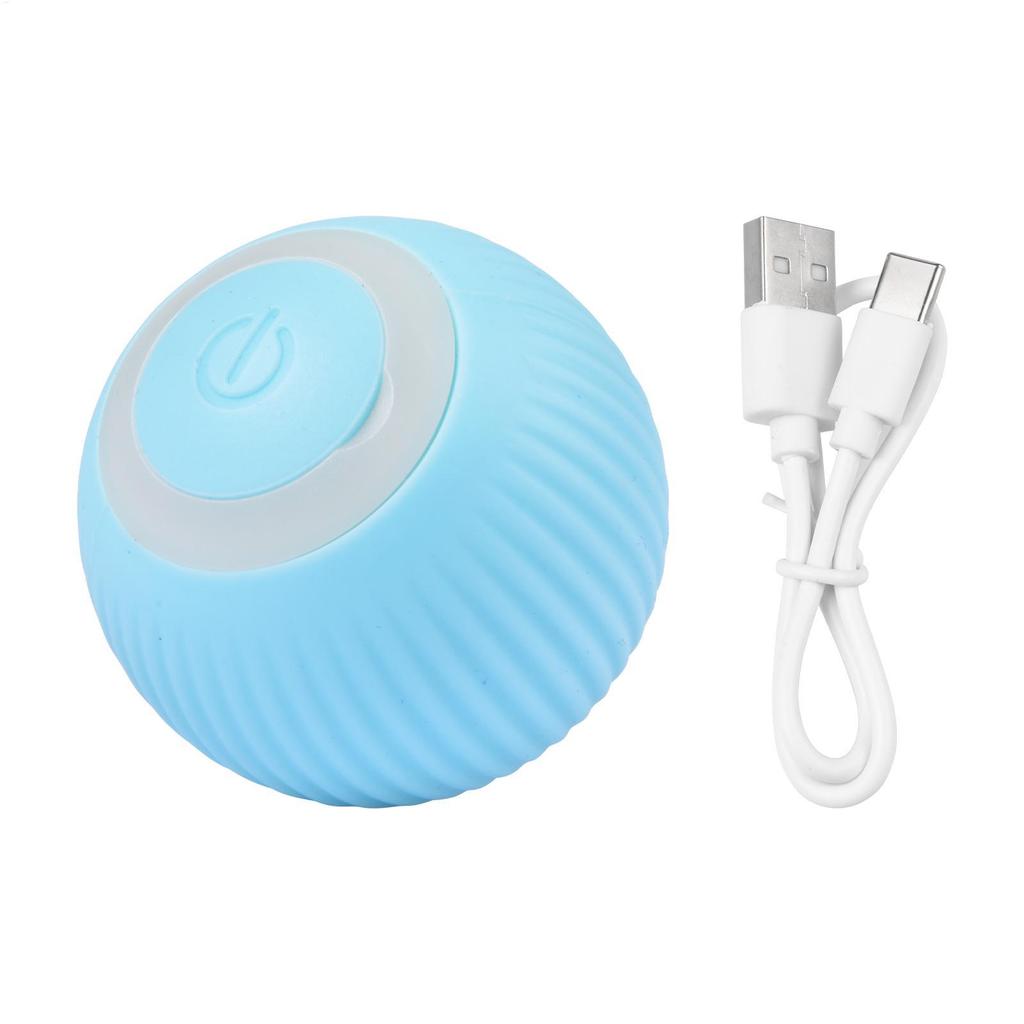 Smart Cat Rolling Ball Toys Wiederaufladbares Katzenspielzeug Ball Motion Ball Selbstbewegendes Kätzchenspielzeug für interaktives Spielen im Innenbereich