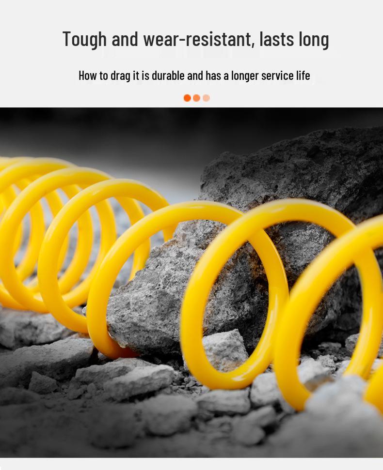 High-Pressure Car Wash Water Gun with Soft Hose and Spray Nozzle