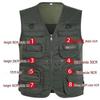 Gilet Mimetico Multitasche Resistente all'Usura da Uomo per Pesca, Fotografia e Lavoro all'Aperto.