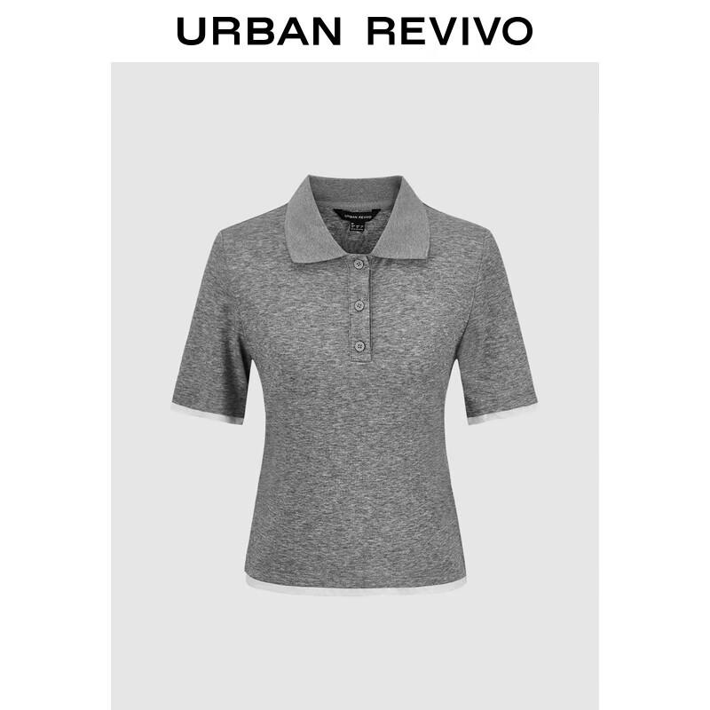 Женская футболка-поло UR с цветовыми блоками, с коротким рукавом S