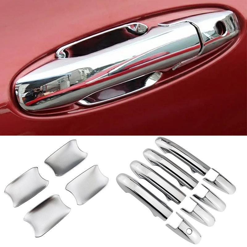 Car Upgrade Decoration Door Handle Cover For Honda City 2008 2009 2010 2011 2012 2013 Accessories Exterior Styling