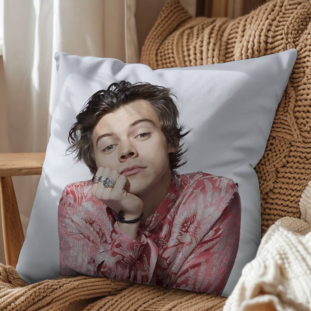 Federa Cuscino Harry Styles American Girls Federa Cuscino Copricuscino per Divano Soggiorno Adatto per Decorazione Casa Camera da Letto