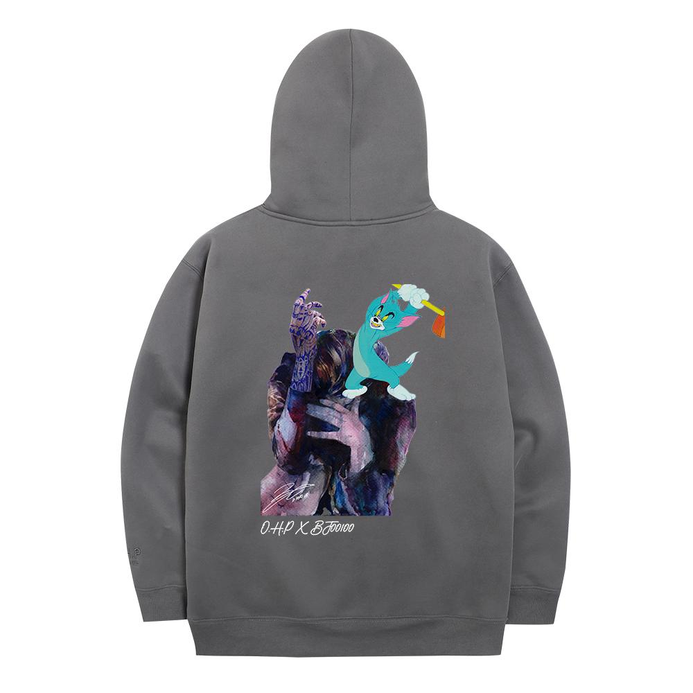 Ohp X Bj.Ko Bbad Love Fleece Hoodie