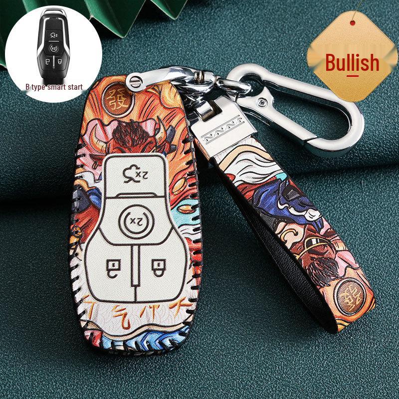 Ford Key Cover for Fiesta, Focus, Kuga, Ecosport, Edge, Mondeo