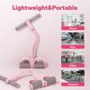 4/6/8 Tube Resistance Bands Yoga Pedal Puller Resistance Band Elastic Pull Rope Fitness Equipment for Abdomen Waist Arm Training