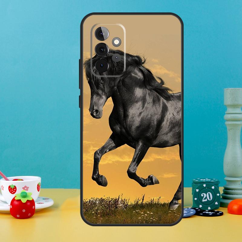 Beautiful Horse Case For Samsung Galaxy A25 A54 A34 A14 A52 A32 A12 A13 A33 A53 A15 A16 A36 A56 A26 A05 A35 A55