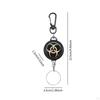 Retractable Keychain Holder Lightweight Multipurpose Key Chain Clip Keyring for Backpack Bags Purse