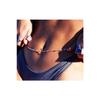2 Pack Waist Chain Body Jewelry Silver