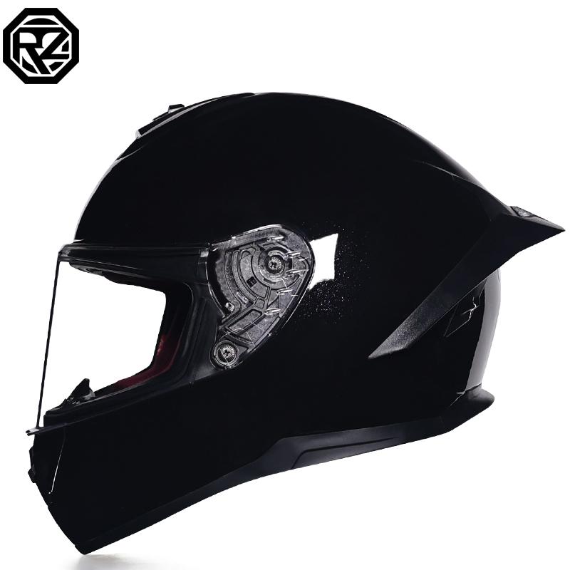 ORZ-966-Full Coverage Motorbike Helmet Single Lens DOT Standard High Toughness Shell Daily Street Riding Protection Helmet