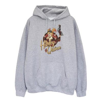 DC Bombshells Womens/Ladies Harley Quinn Badge Hoodie