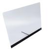 LED Drawing Board 17 Inch Multifunctional Scratch Proof Acrylic Dry Erase Board with Bracket and 7 Markers