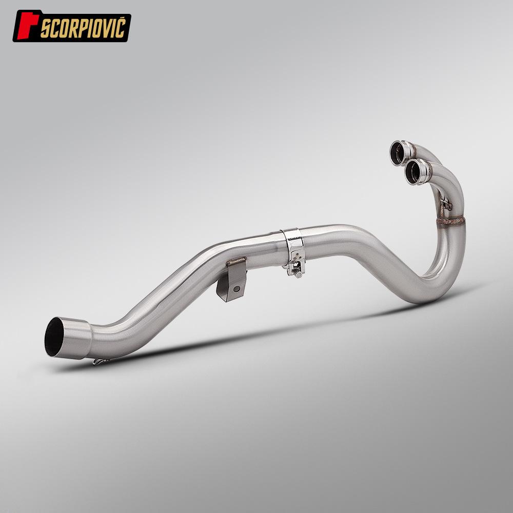 Stainless Steel Exhaust Pipe for 400EXC/450XC5/525SX Dirt Bikes