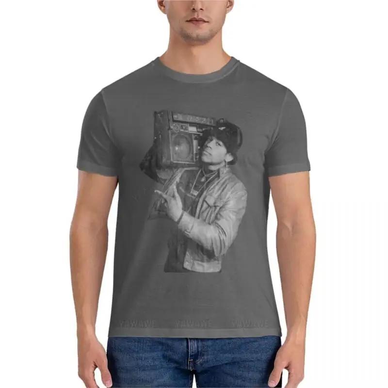 Retro LL Cool J Radio Foto Generics Essential T-Shirt Herren Kurzarm T-Shirts Herren T-Shirts T-Shirt