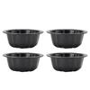 4Pcs Mini Flan Mold Round Pudding Baking Nonstick 4in Pumpkin Cake Pans for Bakery