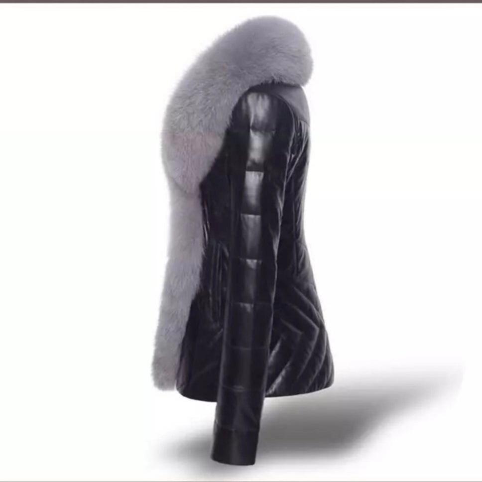 Women Winter Casual Warm Parka Jacket Solid Outwear Coat Fur Overcoat