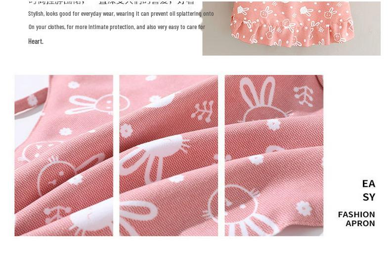 Soft, Comfortable, Cute, Stain & Dirt-Resistant Waist Apron for Home Kitchen and Workshop