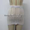 Sexy Sheer Knit Beach Cover-Up Dress with Waist Tie