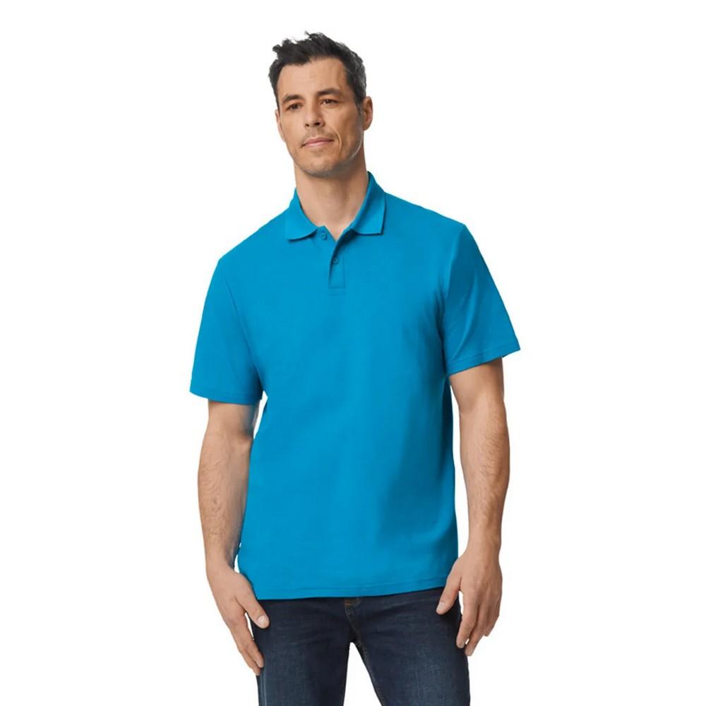 Gildan Mens Softstyle Pique Polo Shirt