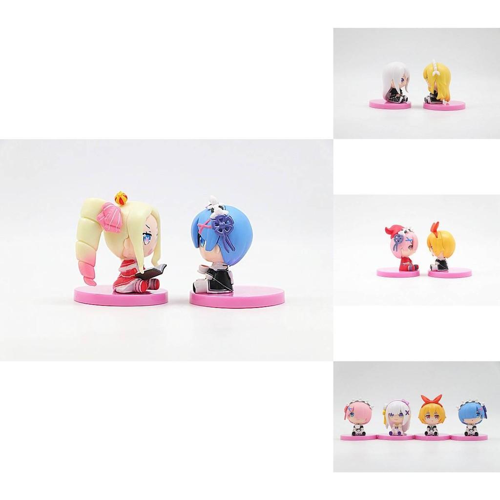 Charming Miniature Rem And Ram Dolls Set From Re Life In A Different World From Zero