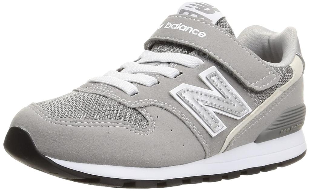 Sneakers YV996 Current Model Elastic Strap Velcro Tape Boys Girls Gray Cm M [New Balance] Kids' (GR3) 20.0