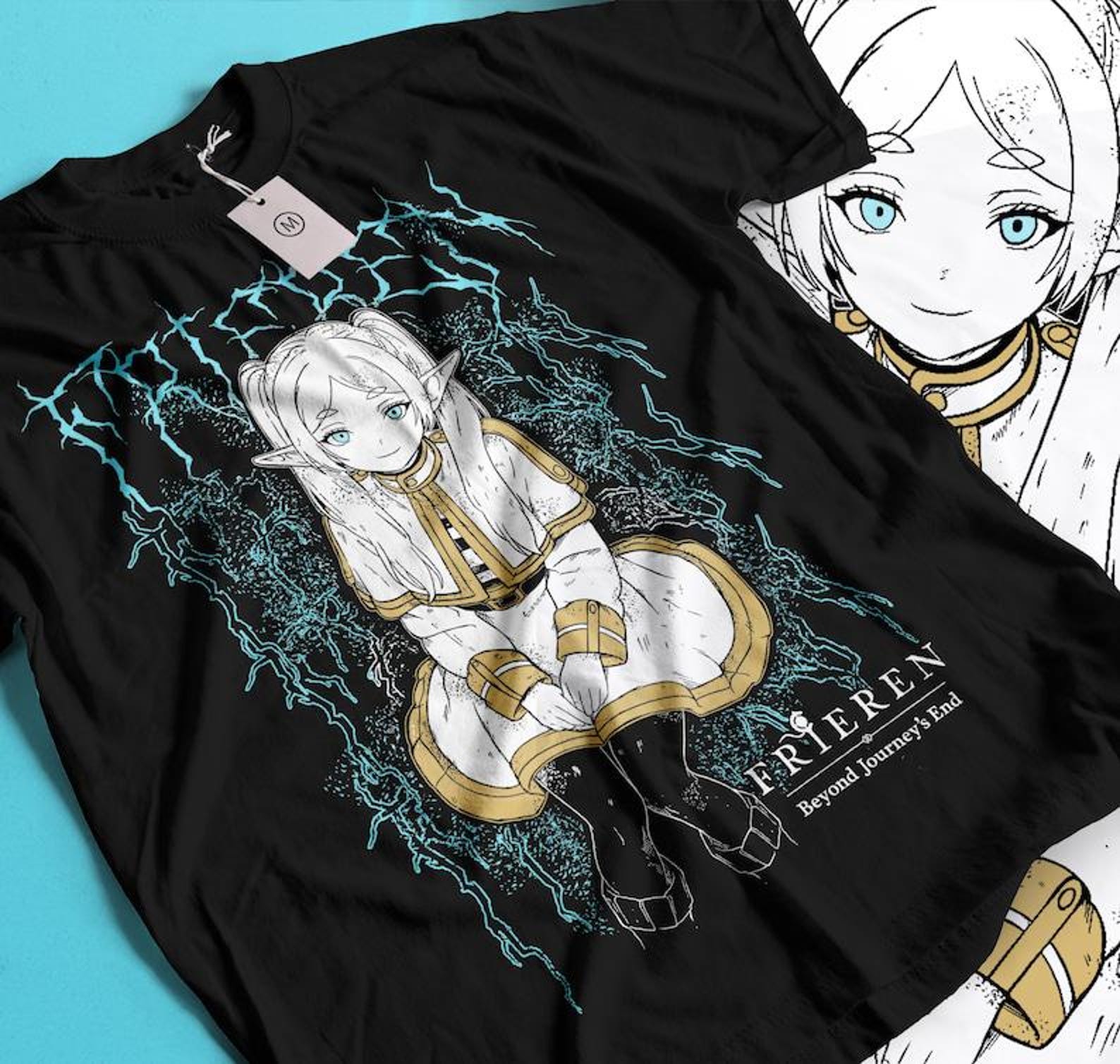RETRO Frieren T-Shirt, Frieren Vintage Shirt, Frieren T-Shirt Fan, Frieren T-Shirt, Otaku T-Shirt, anime shirt, manga comic tee M