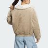 adidas Originals RETRO Puffer Jacket Women's Shadow Khaki Brown JL8439