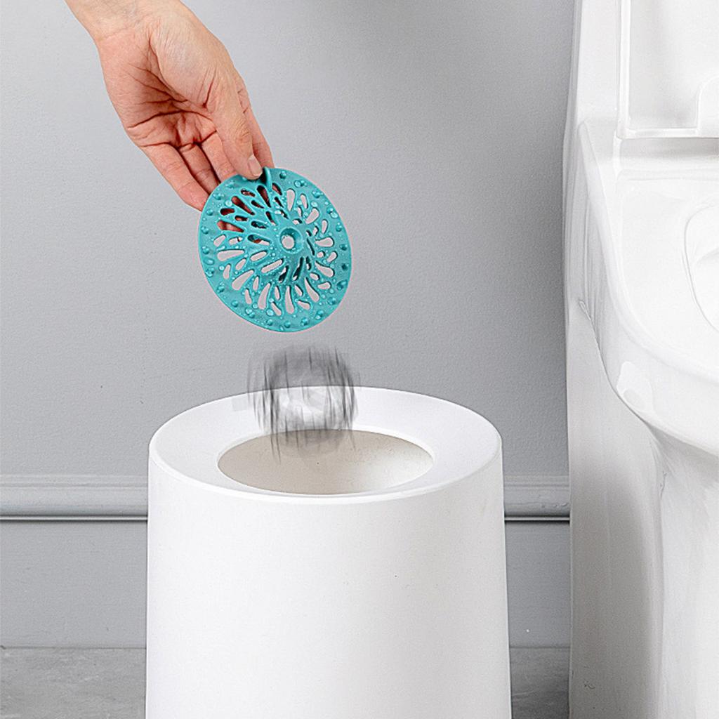 Shower Drain Covers Anti Clogging Efficient Volcano Shape Sink Hair Stopper Bathroom Filter Cover for Shower Room