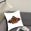 Classic TTexas RRoadhouse Cushion Cover Elegant Comfort Pillowcase Sofa Bed Doublesided Printed Invisible Zipper Home Decor