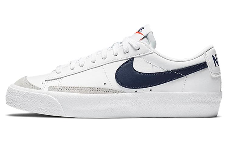 

Nike Blazer Low 77 White Midnight Navy Gs DA4074-100 36.5