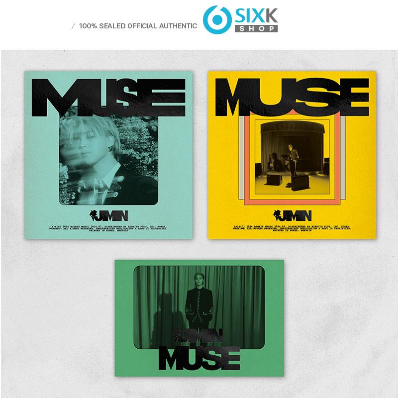 

JIMIN [BTS] Альбом MUSE [Blooming Ver, Serenade Ver + Weverse Ver]
