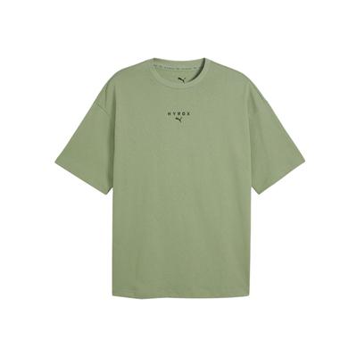 T-shirt à manches courtes ample et doux avec inscription X Hyrox Collaboration pour homme 527576-82