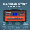 Car Battery Charger Overvoltage Protection Digital LCD Display 12V 24V 300Ah Intelligent Pulse Repair